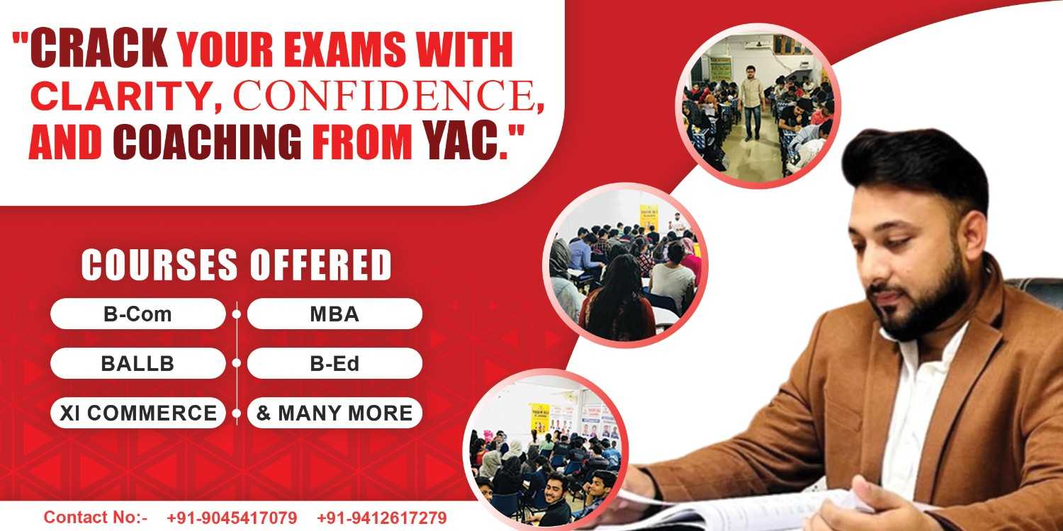 Success in Commerce with Yasir Ali Classes