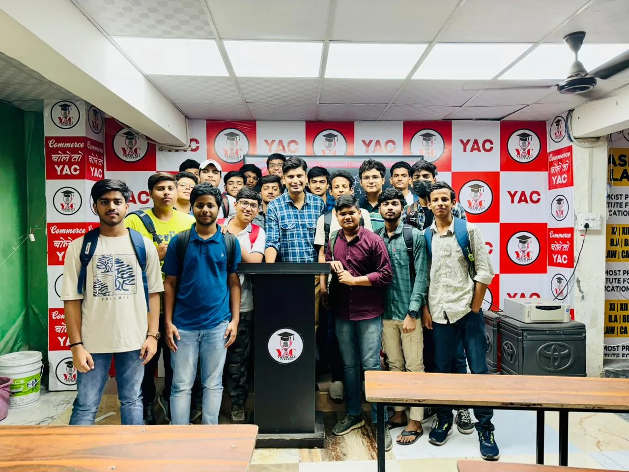 Commerce Students at YAC